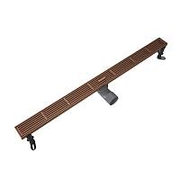 Душевой трап линейный Knotlor SDRW0800LRB, бронза