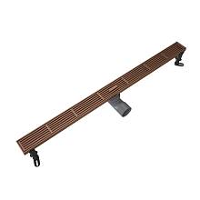 Душевой трап линейный Knotlor SDRW0800LRB, бронза