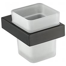 Стакан для ванной комнаты Grocenberg AC0021BG, графит