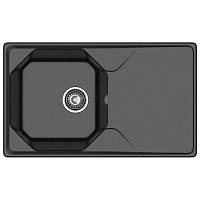 Кухонная мойка GranFest UNIQUE 840L, черный