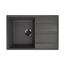 Кухонная мойка Ulgran Quartz Prima 750-09, мокрый асфальт