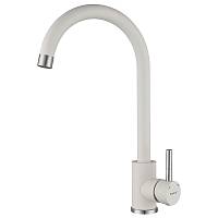 Смеситель для кухни GranFest Z-5410, белый