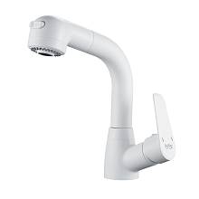 Смеситель для раковины многофункциональный Raffine F291C, белый
