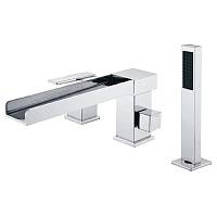 Смеситель на борт ванны Groсenberg GB6008-2CR, хром