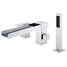 Смеситель на борт ванны Groсenberg GB6008-2CR, хром