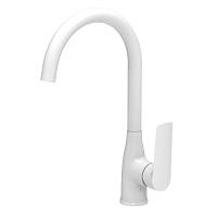 Смеситель для кухни Esko Lagos White LG519W, белый