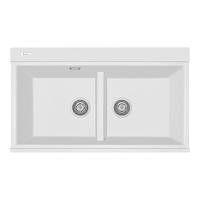Кухонная мойка Rivelato FONDE FN-8638-2, белый