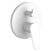 Смеситель для душа встраиваемый ESKO Kazan White KZ83-2W, белый