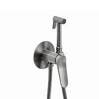 Гигиенический душ со смесителем GAPPO G7210-9, оружейная сталь