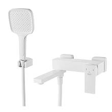 Смеситель для ванны Rose R2802C, белый