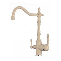 Смеситель для кухни с подключением к фильтру Savol S-L1803Y, бежевый