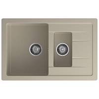 Кухонная мойка GranFest QUADRO 775KL, топаз