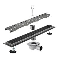 Трап для душа 60см Savol S-DL02Q-60, графит