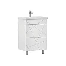 Тумба с раковиной напольная VIGO Geometry tn.GEO.COM.60.2Y, 60 см