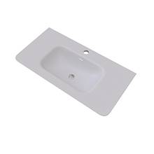 Раковина встраиваемая Knotlor ГРАЦИЯ FWB110900WY, матовый белый, 90 см