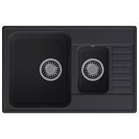 Кухонная мойка GranFest QUARZ 21К, черный