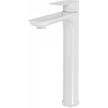 Смеситель для раковины высокий Hansberge H2099WW, белый