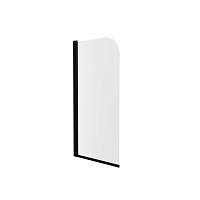 Шторка на ванну распашная Knotlor BS070CG0BL 140х70, черный