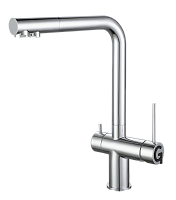 Rivelato Смеситель для кухни Lugano Г-обр. с краном питьевой воды D-35мм cromo арт.