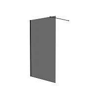 Душевая перегородка Knotlor WI120TG0GM 120х200, оружейная сталь