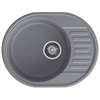 Кухонная мойка GranFest QUARZ 58, темно-серый