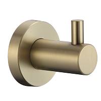 Крючок для ванной комнаты Savol S-005653C, матовое золото