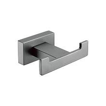 Крючок для ванной комнаты двойной Maretti Torino-GM TRGM53296, оружейная сталь