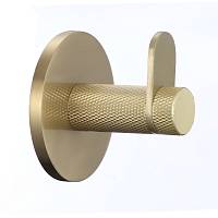 Крючок для ванной комнаты Savol S-002153C, матовое золото