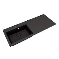 Раковина Florentina Аванти 120 см 10.310.0L120.302, антрацит