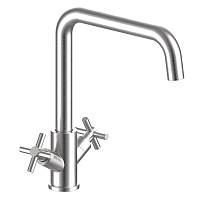 Смеситель для кухни ESKO Astana AA519, нержавеющая сталь