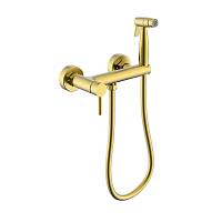 Гигиенический душ со смесителем Raglo R20.51.03, золотой сатин
