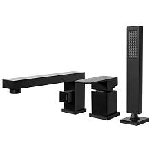 Смеситель на борт ванны Groсenberg GB6008BL, черный