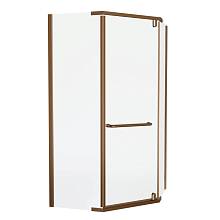 Душевой уголок Knotlor FCD100CG0RB 5-тиугольный 100х100х200, бронза