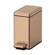 Мусорное ведро Raglo R361.606.33 с педалью для открывания, матовая медь