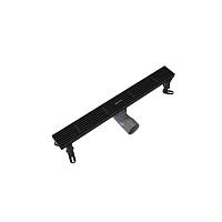 Душевой трап линейный Knotlor SDRW0500LBL, матовый черный