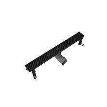 Душевой трап линейный Knotlor SDRW0500LBL, матовый черный