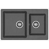 Кухонная мойка GranFest PRACTIK 780K, графит
