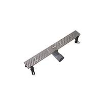 Душевой трап линейный Knotlor SDRW0500LBS, матовая сталь