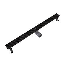 Душевой трап линейный Knotlor SDRW0800LBL, матовый черный