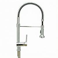 Смеситель для кухни с гибким изливом BRAVAT F7801932CP-SW, хром