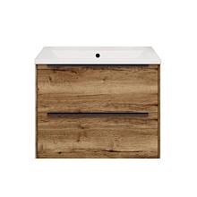 Тумба под раковину подвесная La Fenice Tesoro FNC-01-TES-DGT-80-2, табак