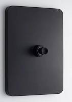 Верхний душ KNOTLOR LA-12/BL, черный