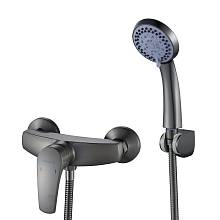 Смеситель для душа Shevanik S5016T, оружейная сталь