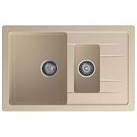 Кухонная мойка GranFest QUADRO 775KL, кашемир