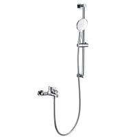 Смеситель для ванны с гарнитуром BRAVAT F6810941CP-B-SW, хром