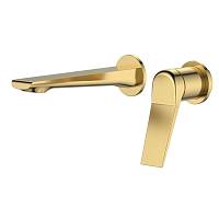 Смеситель для раковины настенный ESKO Shanghai Gold SHA28Gold, золото