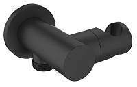 Держатель для душа с отводом, арт. SH805 BLACK/SH805B, ESKO