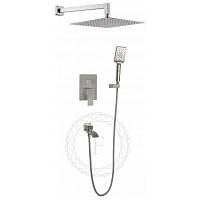 Душевая система встраиваемая FILARETE Waterfall FL1010NK, никель