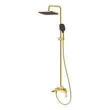 Душевая система Splenka S55.24.03, сатин золотой