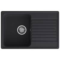 Кухонная мойка GranFest QUARZ 78, черный